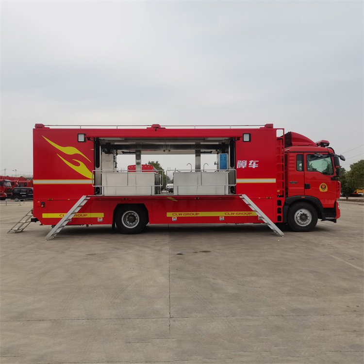 24人重汽豪沃應(yīng)急保障雙擴(kuò)展宿營(yíng)車 多功能指揮與后勤保障一體化解決方案